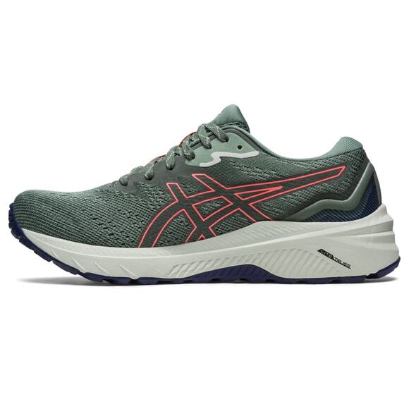 ASICS Women's GT-1000 11 Trail Running Shoes in Nature Bathing/Papaya size 9 B - Picture 3 of 9